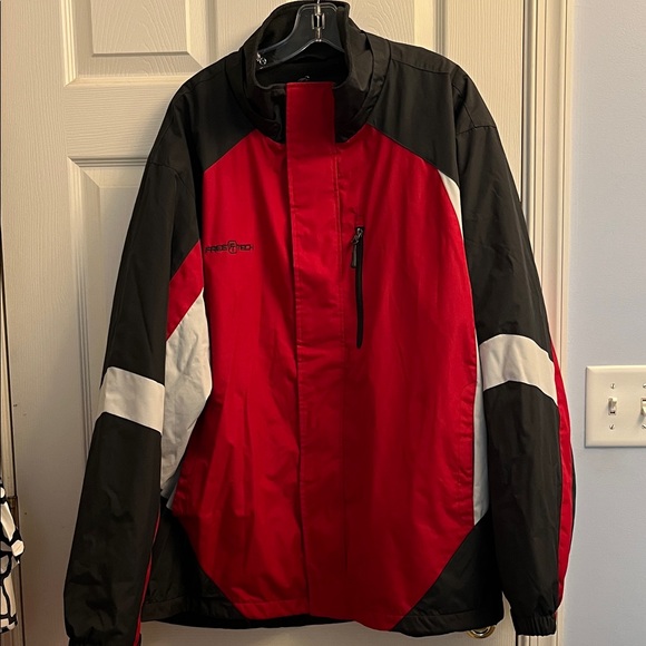 Men’s Free Country Red and Black Winter Jacket Size 3x (54-56) - Picture 1 of 8